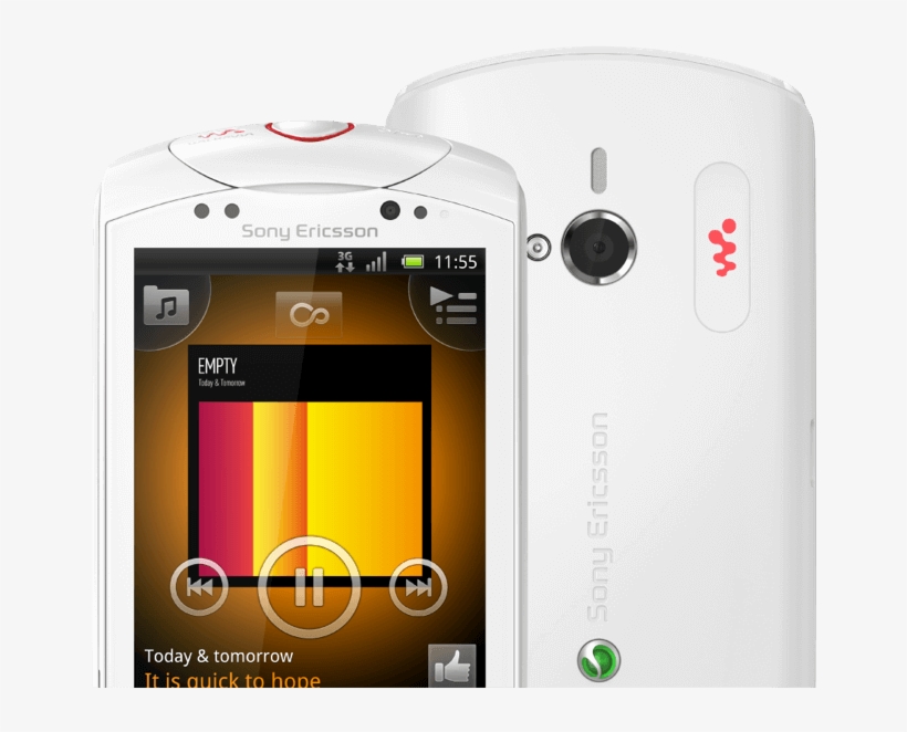 Live With Walkman™ - Sony Ericsson Live With Walkman - White - Unlocked, transparent png #2872465