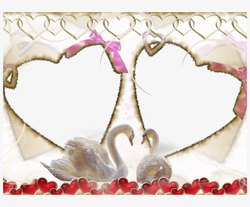 Molduras De Amor Gratis - Marcos Para Fotos De Corazones, transparent png #2872643