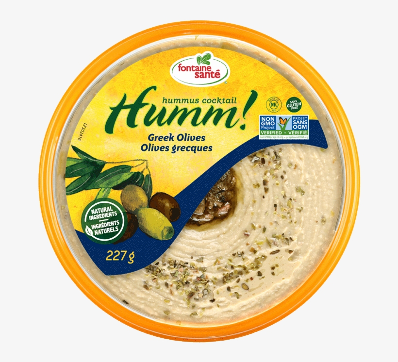 Previous - Fountain Of Health Hummus Cocktail Roasted Red Peppers, transparent png #2872660