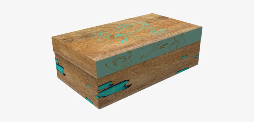 Wooden Decorative Boxes - Decorative Box, transparent png #2873202