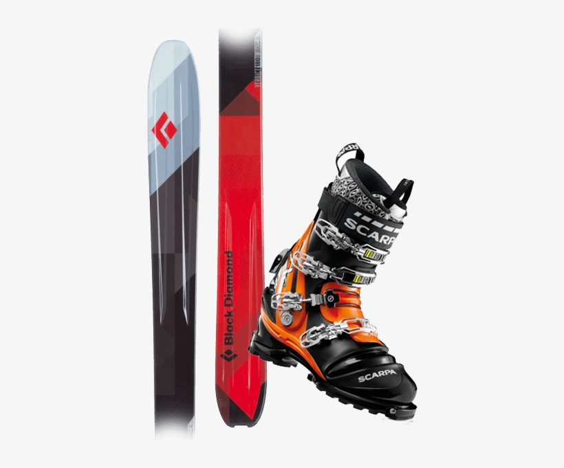 Blackdiamond Skis - Black Diamond Verdict Ski - 164 Cm, transparent png #2873262