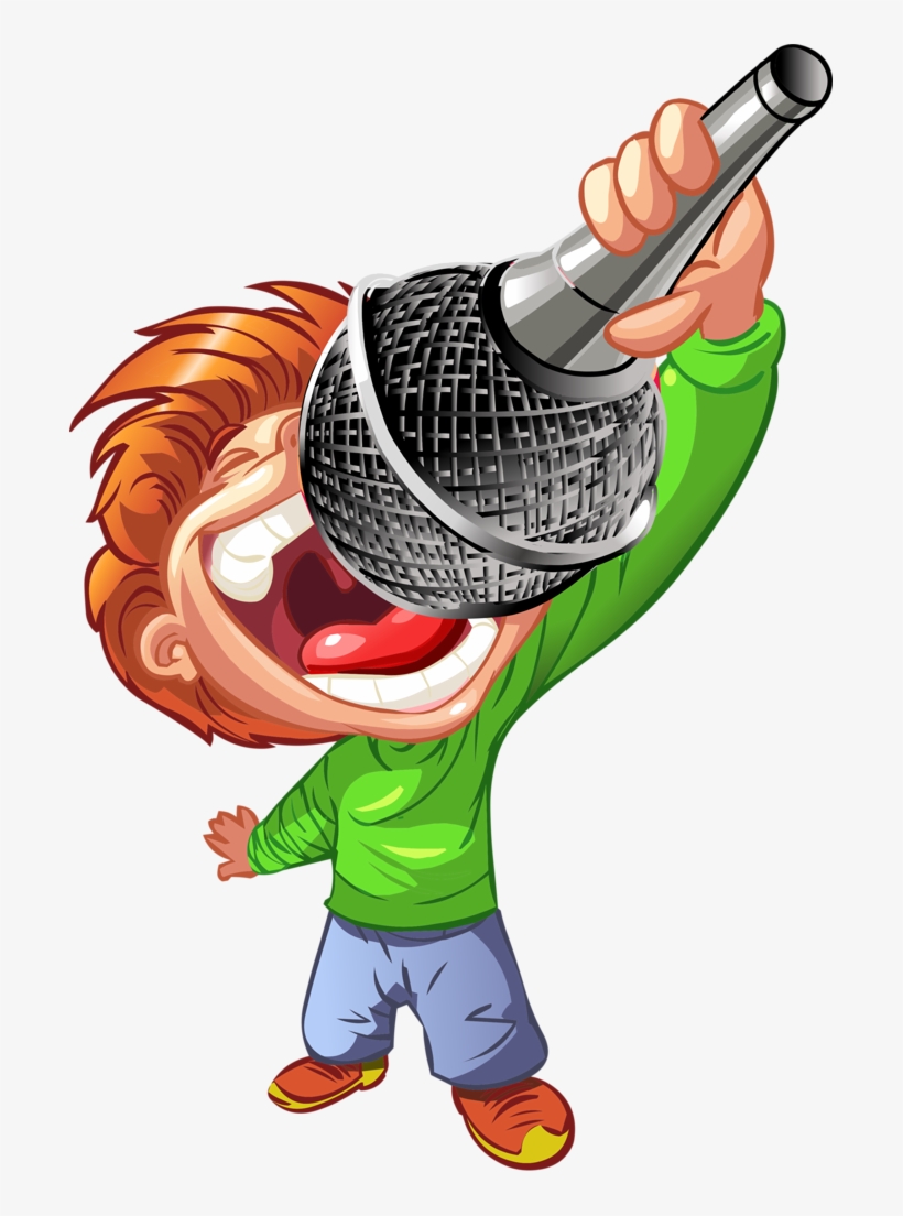 Microphone Animated Art Music School, Music Class, - Cartoon Microphone, transparent png #2873475