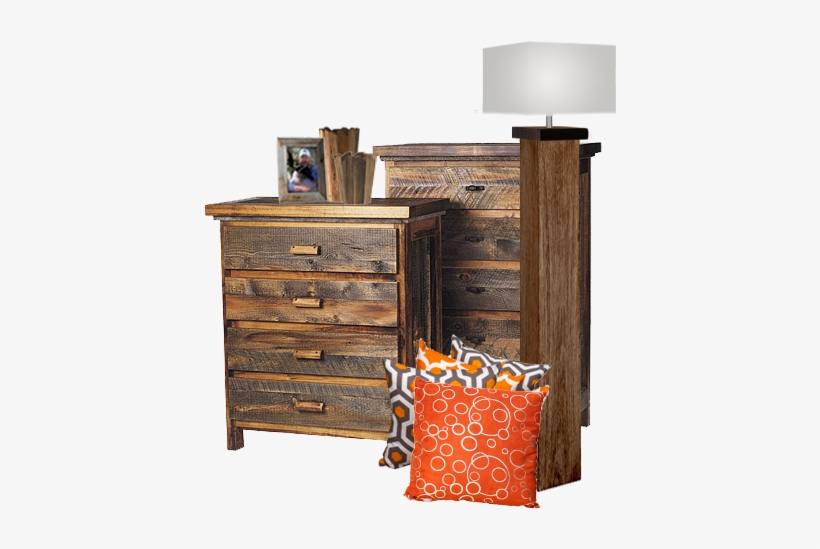 Brown Dog Wood Company Blends The Creativity And Passion - Mountain Woods Furniture Wyoming Collection 4-drawer, transparent png #2873519