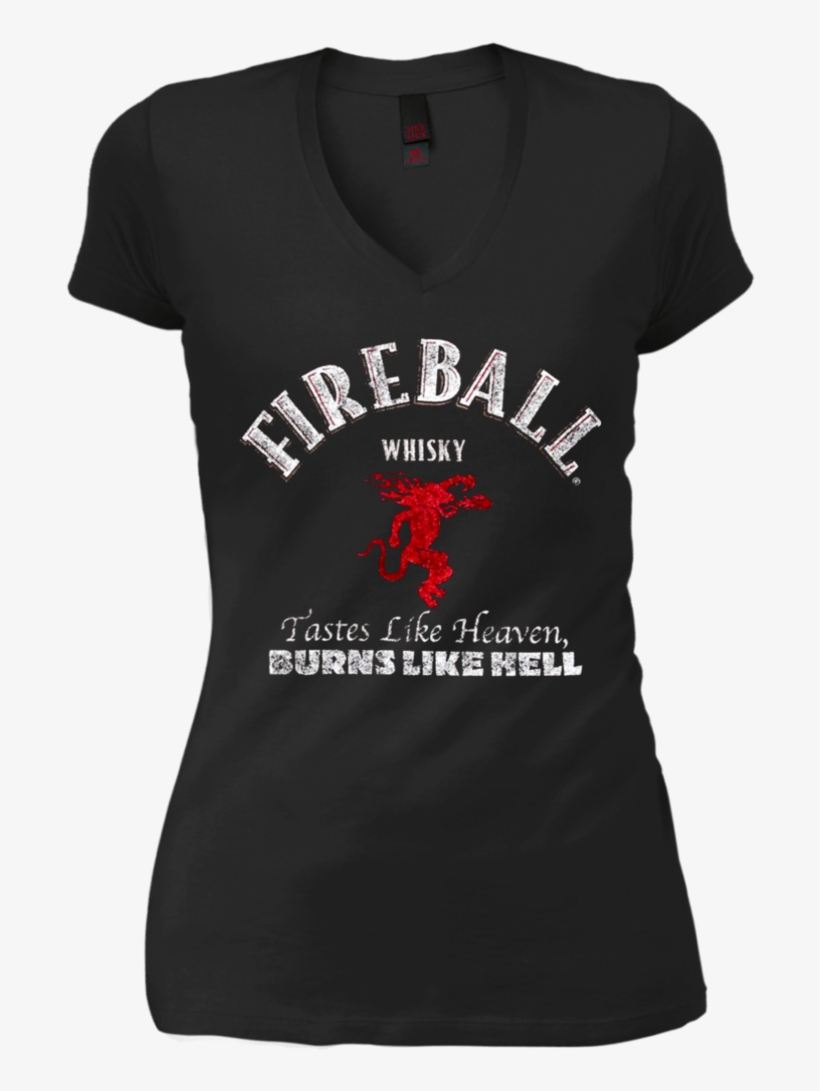 Fireball Whisky Logo Adult T-shirt - Vintage Washed Tee Bape, transparent png #2873630