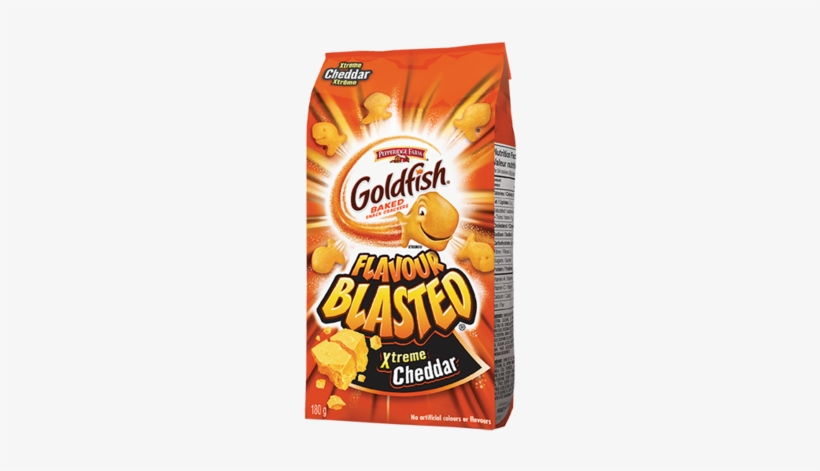 Goldfish Cracker Png - Flavor Blasted Goldfish, transparent png #2873815