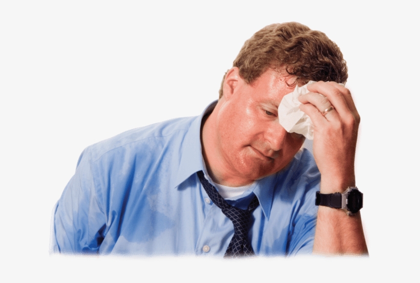 Excessive Perspiration - People Sweating, transparent png #2873852