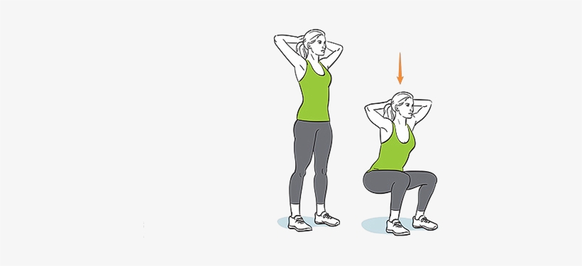 Week - Prisoner Squat, transparent png #2873989