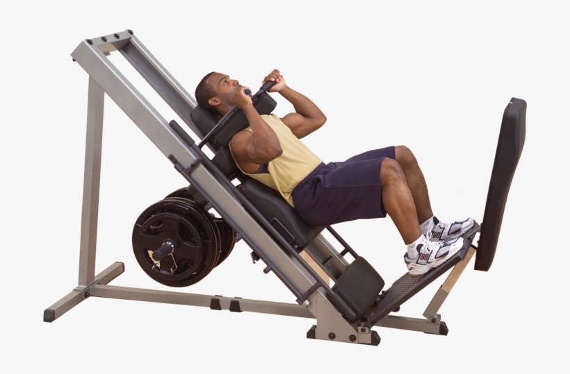 Hack Squat - Body Solid Glph1100 Leg Press, transparent png #2874062