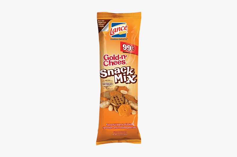 Gmo-free Goldfish Crackers Land On The Market - Lance Gold-n-cheese 1.25 Oz. (60 Ct.), transparent png #2874365