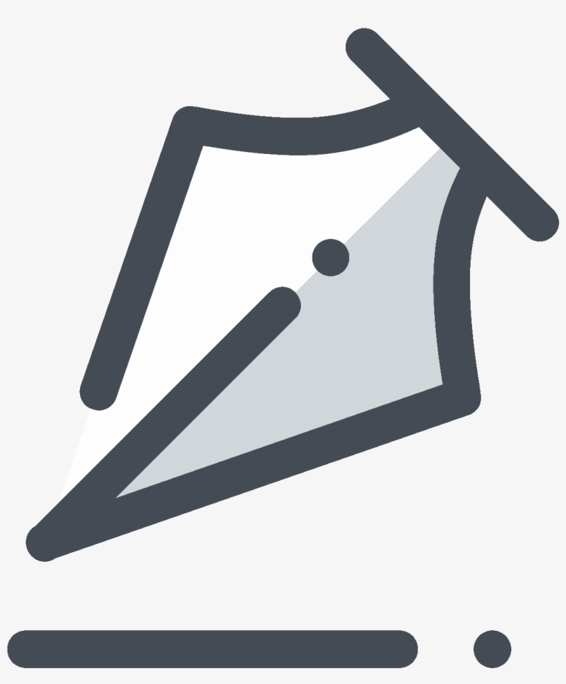 Pen Icon - Pen, transparent png #2874675