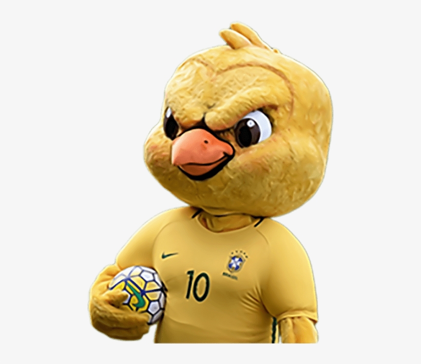 Free Png Canarinho Pistola Png Images Transparent - Brazil Mascot Before After, transparent png #2874756
