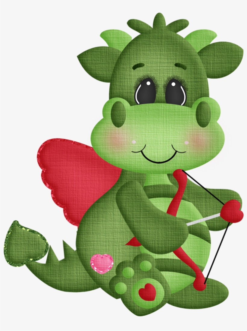 Cute Dragons, Clip Art Pictures, Burning Love - Clipart Etsy Dragão, transparent png #2874922