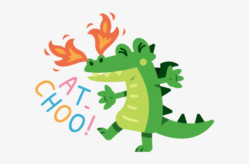 Cute Dancing Dragon - Clip Art, transparent png #2875137