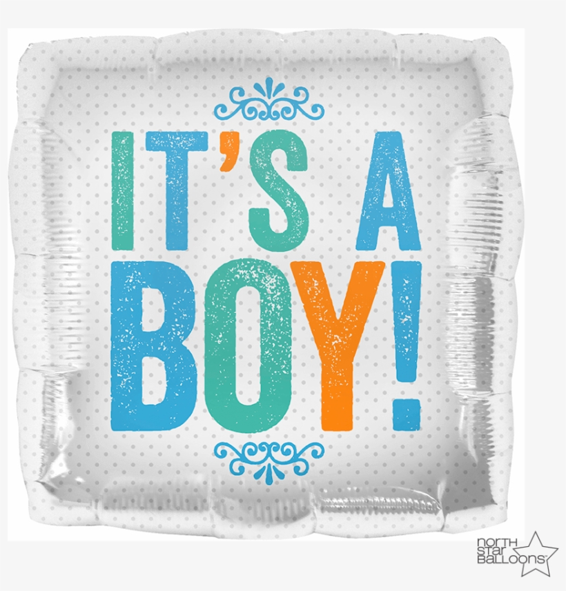 It's A Boy Block Letters 18 In*, transparent png #2875224