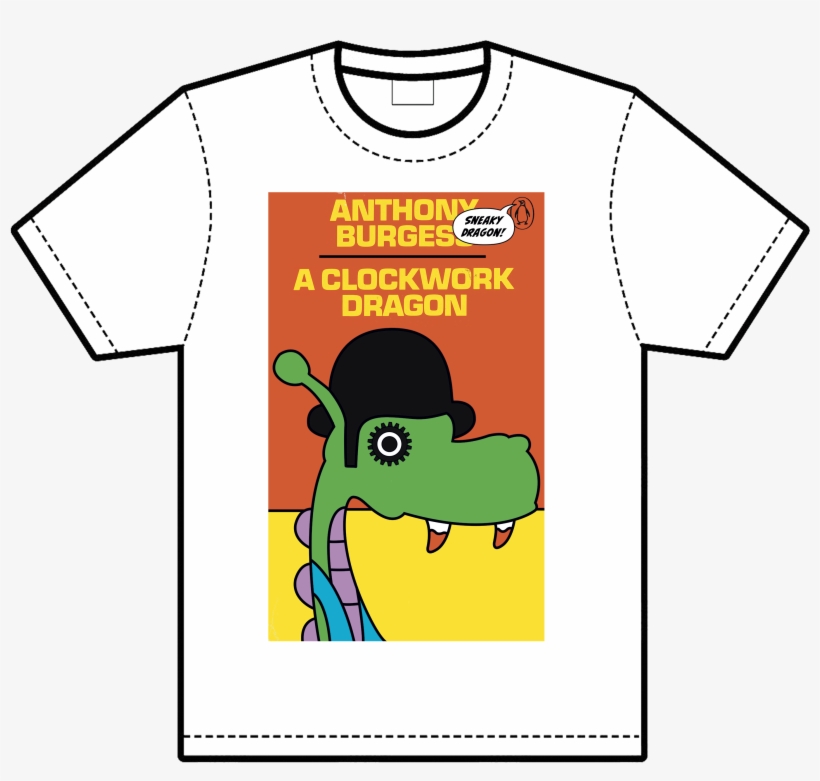 A Clockwork Dragon - T Shirt, transparent png #2875264