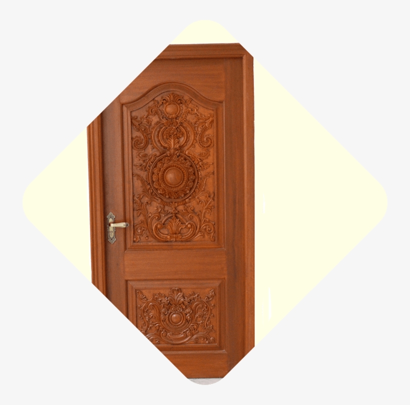 Solid Wood Doors - Home Door, transparent png #2875647