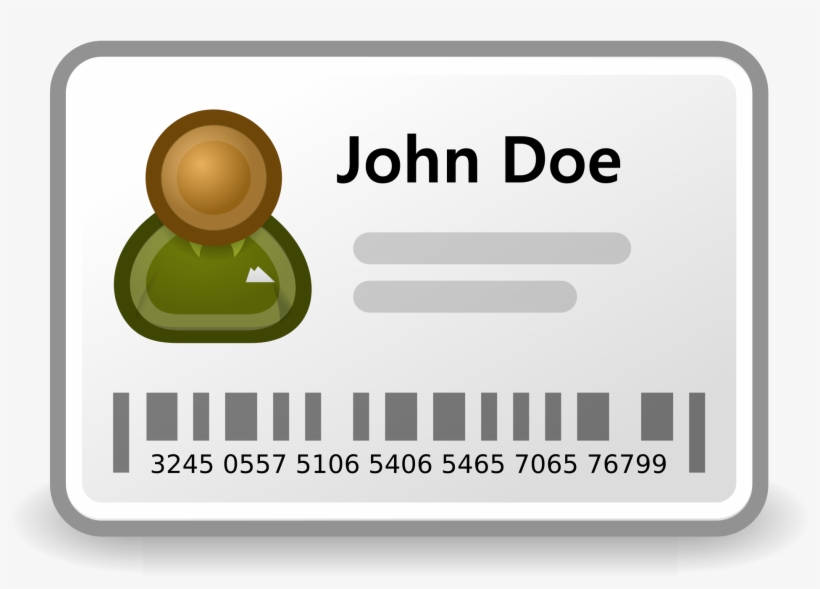 Open - Id Card Icon, transparent png #2875815