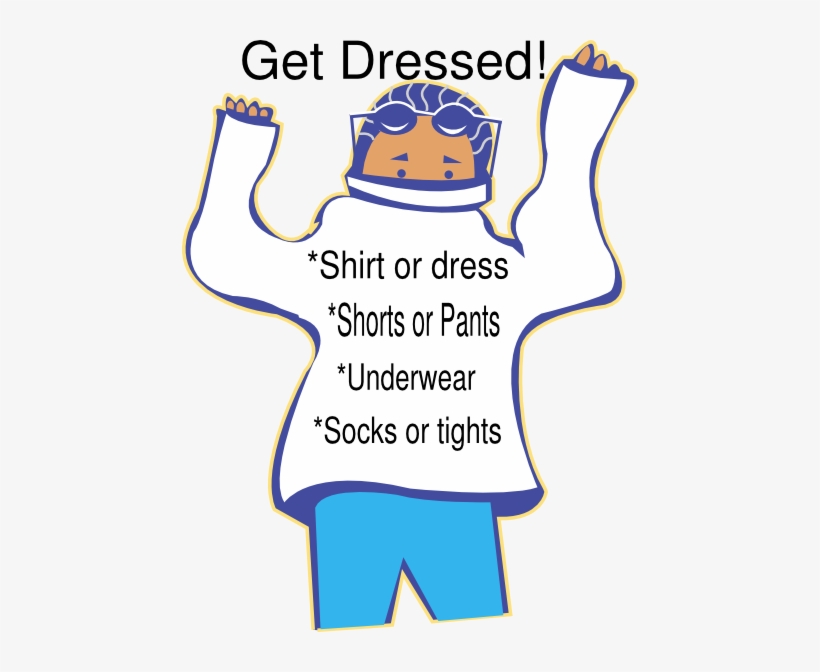 Dressed Unisex No Shoes Icon Png - Get Dressed, transparent png #2876019