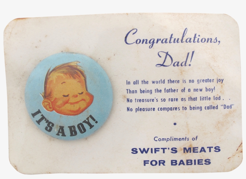 It's A Boy - Silver Jubilee Cards, transparent png #2876159