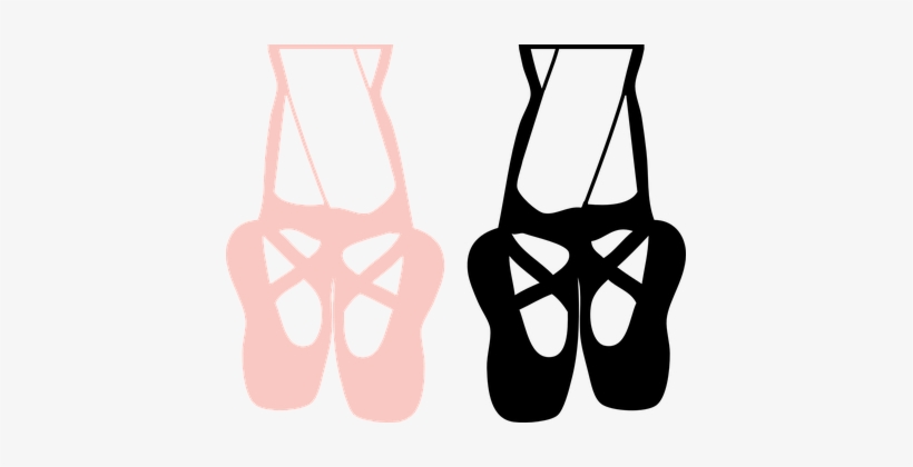 Dance Girl Feet Pink Shoes Ballet Legs Dan - Dance Shoes Png, transparent png #2876612