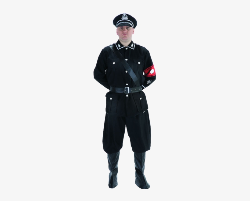 Adult German Gestapo Officer Costume - Gestapo Outfit, transparent png #2876635