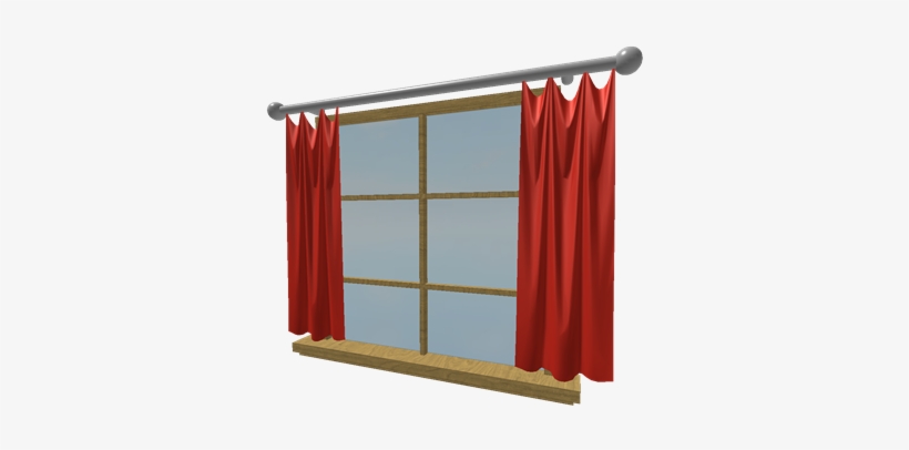Bright Red Wooden Frame Window - Portable Network Graphics, transparent png #2876922
