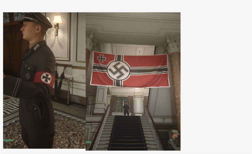 [cod] Wait So Swastikas Are Allowed In The Campaign - Call Of Duty Ww2 Swastika, transparent png #2876941