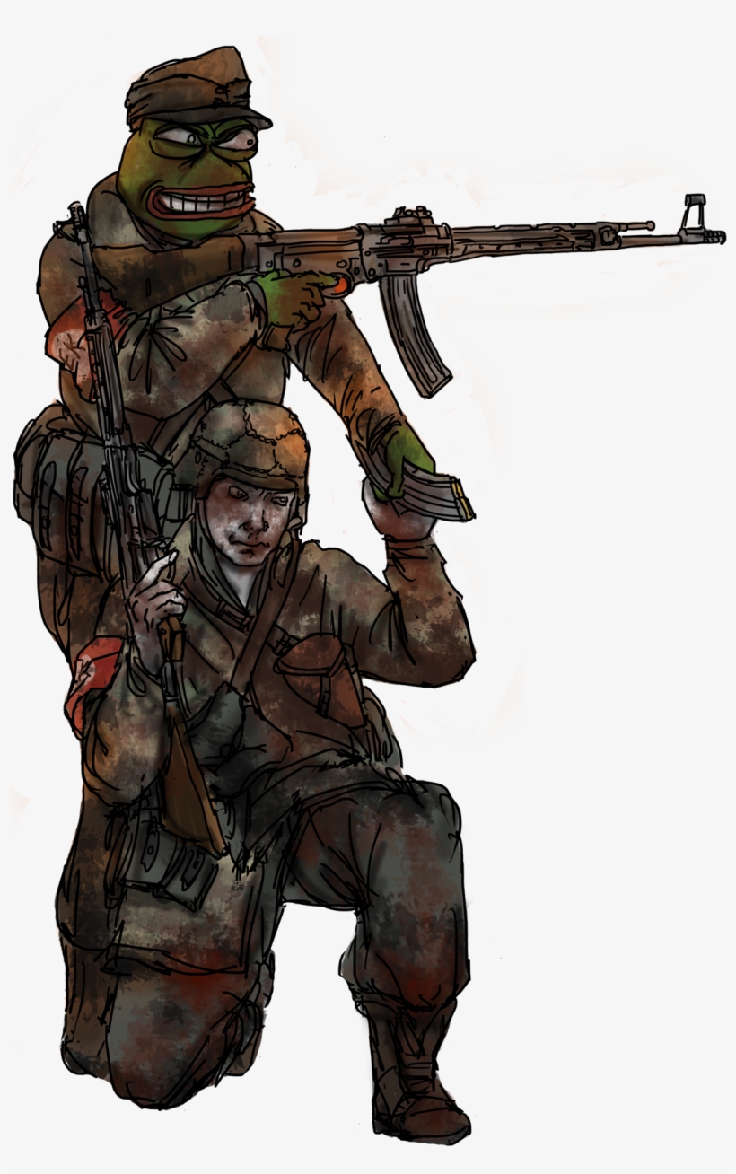 Post - Wojak Guns, transparent png #2877036