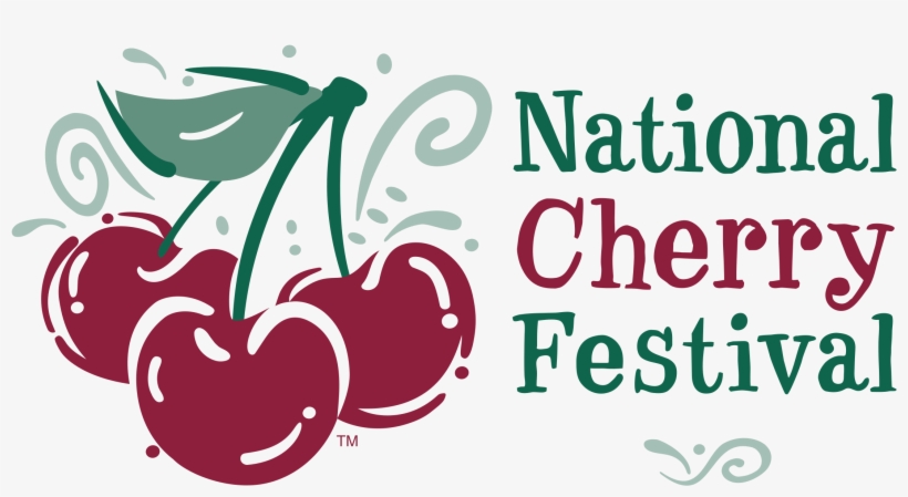 National Cherry Festival Logo Png Transparent - National Cherry Festival, transparent png #2877541