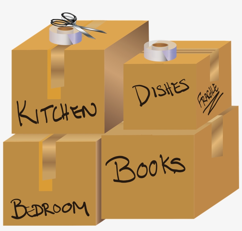 Moving Boxes - Moving Company, transparent png #2878110