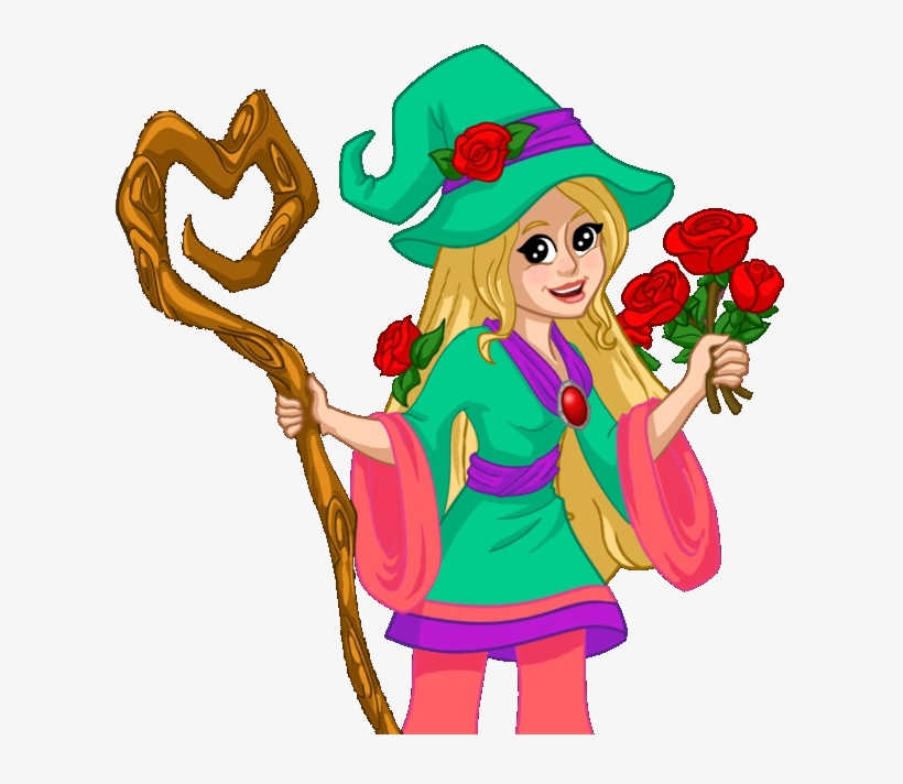 Gardenia - Dragonvale Witches, transparent png #2878136
