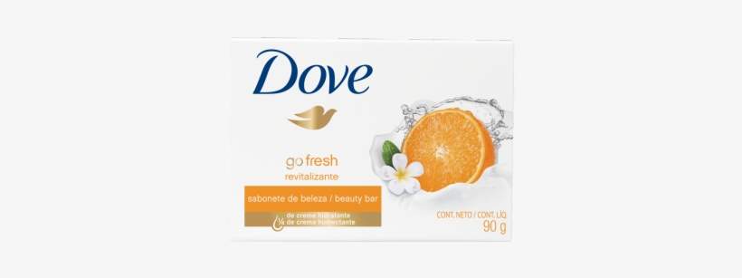 Dove Jabón En Barra Mandarina Y Flor De Gardenia 90g - Dove Go Fresh Revitalize Mandarin And Tiare Flower, transparent png #2878333