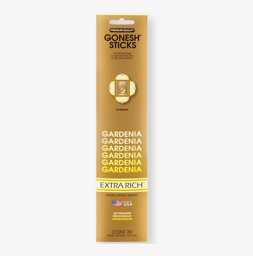 Gonesh Extra Rich Wisteria Incense Sticks 20 Ct Carded, transparent png #2878363