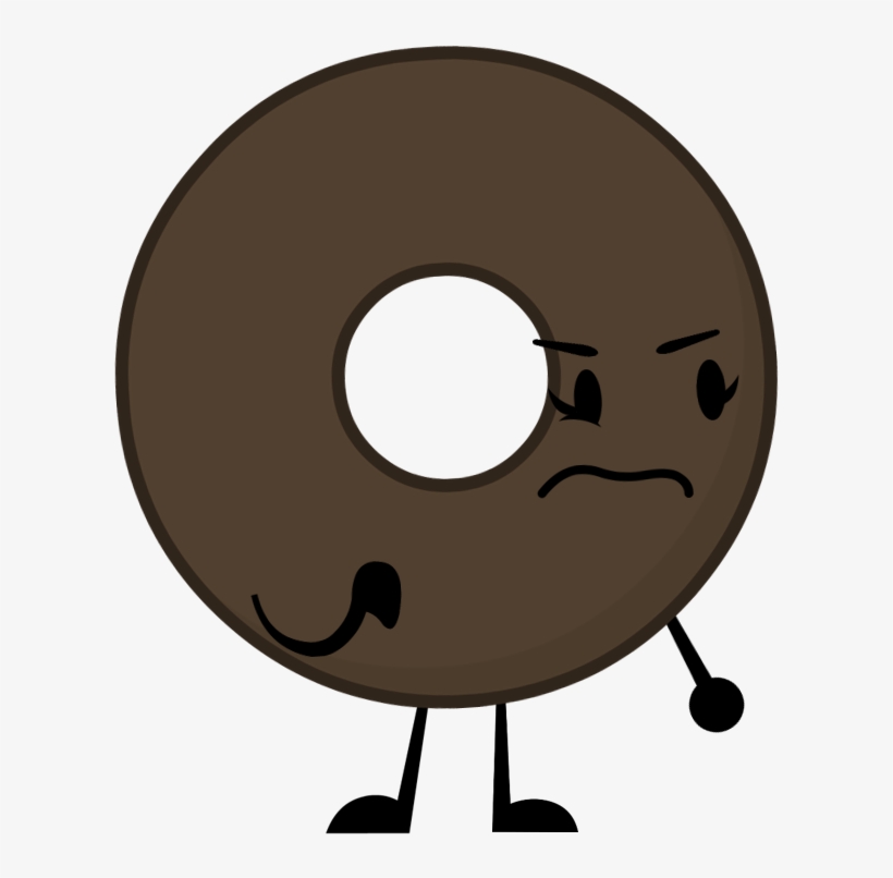 Chocolate Donut Pose - Doughnut, transparent png #2878721