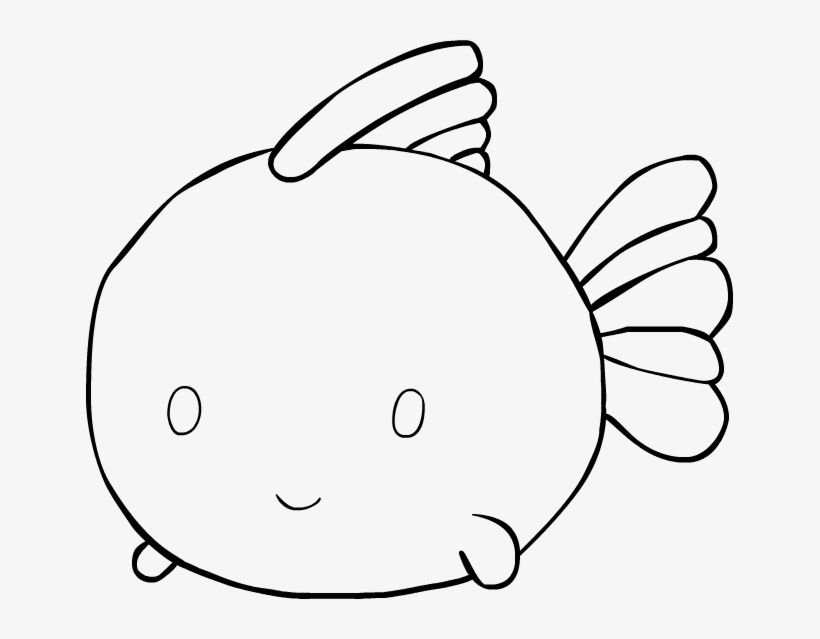 Fish At Getdrawings Com - Pencil Sketches Outline Of Fish, transparent png #2878827