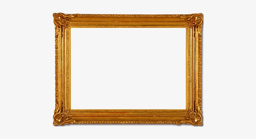 Png And Texturas - Golden Photo Frame Png, transparent png #2878977
