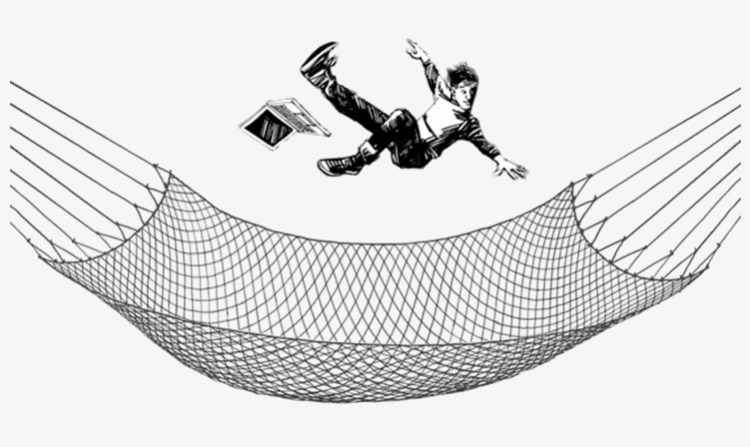 Falling Into A Net, transparent png #2879083