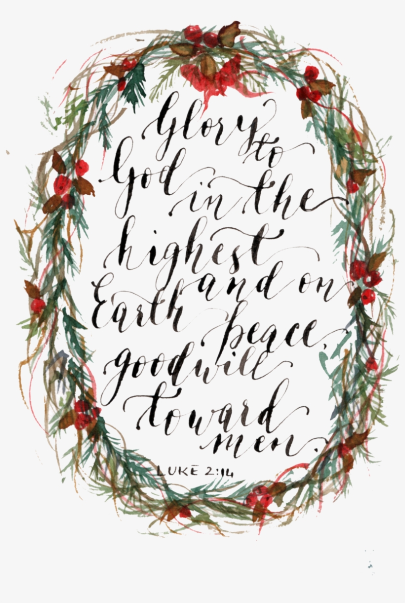 Christmas Card - Wreath, transparent png #2879628