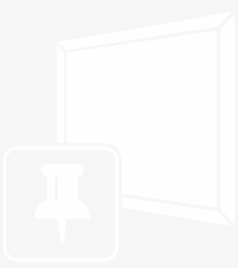 Fabric Covered Bulletin Board Panels - Acoustic Panel Icon, transparent png #2879979