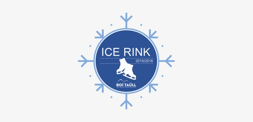 Pista De Patinaje Sobre Hielo - Simple Snowflake Silhouette, transparent png #2880149