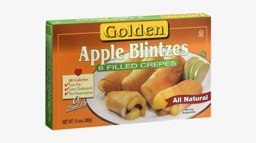 Golden Blintzes Filled With Cheese - 6 Crepes, 13 Oz, transparent png #2880736