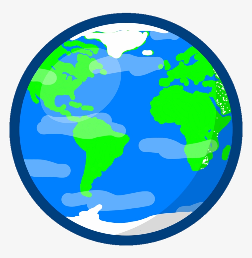 Earth Body - Bfdi New Planets Png Bodies, transparent png #2880906