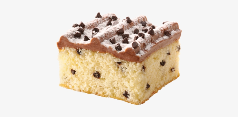 Chocolate Chip Iced Cake, transparent png #2881286