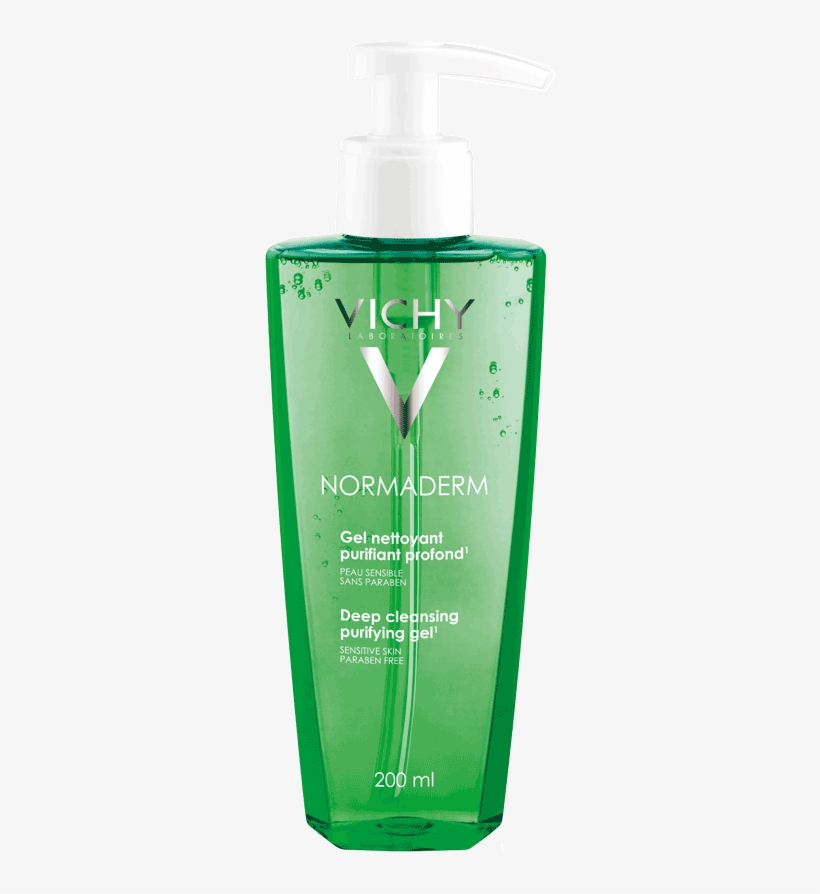 Normaderm Deep Cleansing Gel - Vichy Normaderm Face Wash, transparent png #2881852