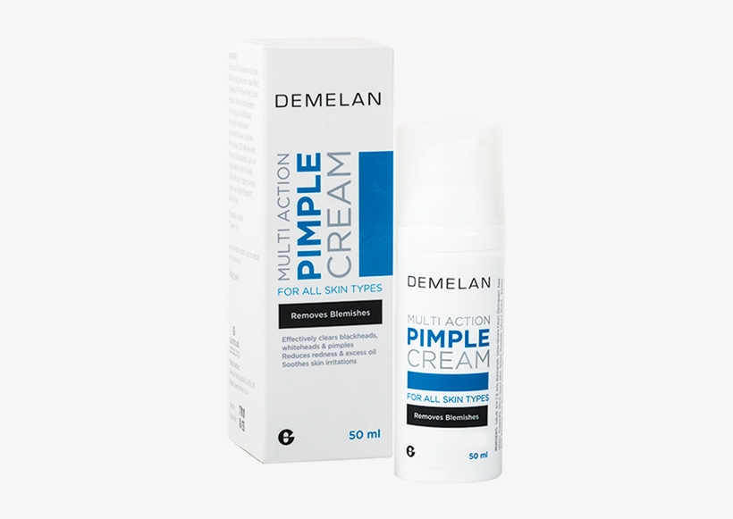 Demelan® Multi-action Pimple Cream - Demelan Pimple Cream 50ml, transparent png #2882142