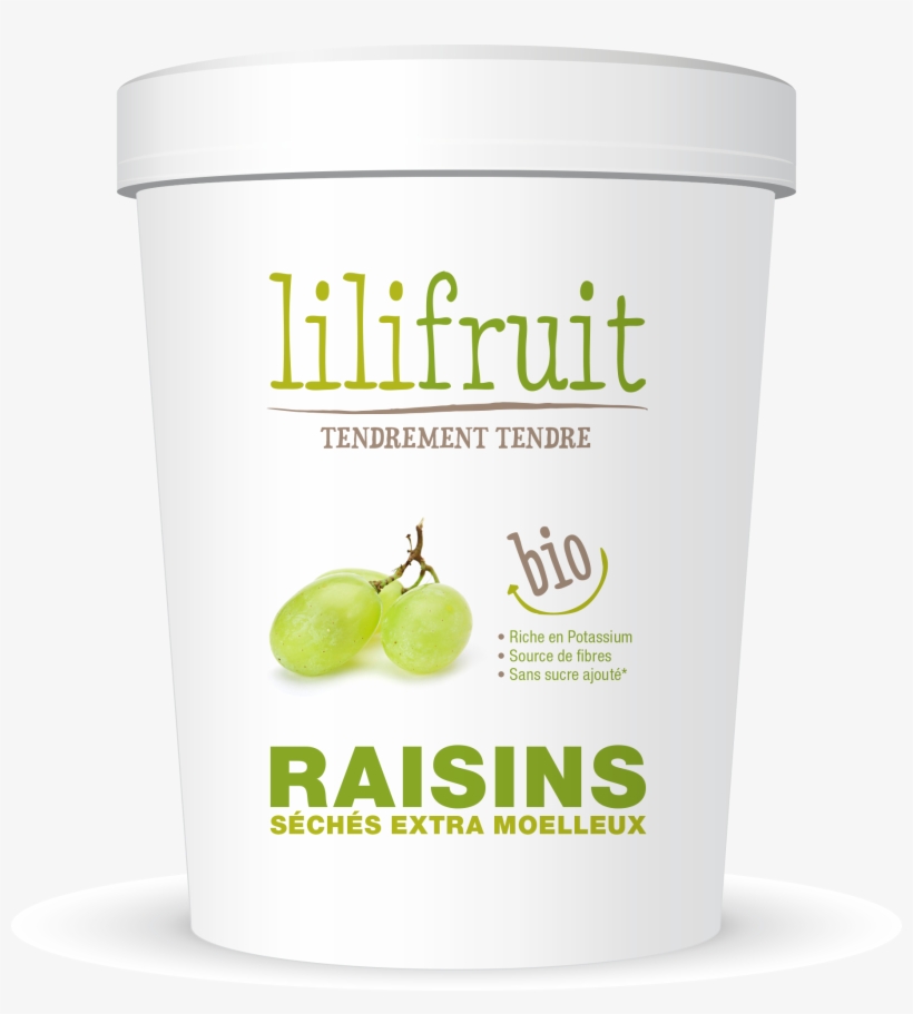 Organic Soft Dried Raisins - Pruneaux D'agen Bio Moelleux Séchés Et Dénoyautés Lilifruit, transparent png #2882383