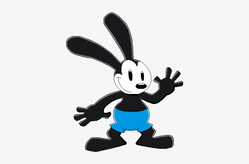 Oswald The Lucky Rabbit Silhouette - Oswald The Lucky Rabbit Clipart, transparent png #2882743