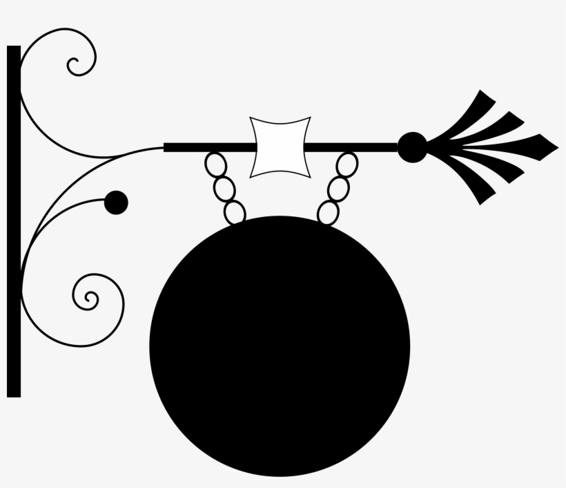 This Free Icons Png Design Of Wrought Iron Sign 2, transparent png #2882789
