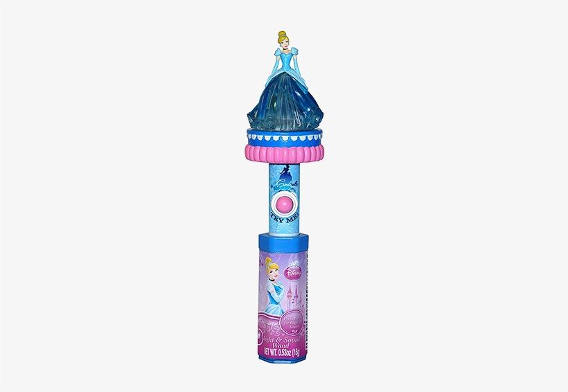 Disney Princess Cinderella Light & Sound Wand Candy - Disney Princess Light & Sound Wand With Candy, transparent png #2882857
