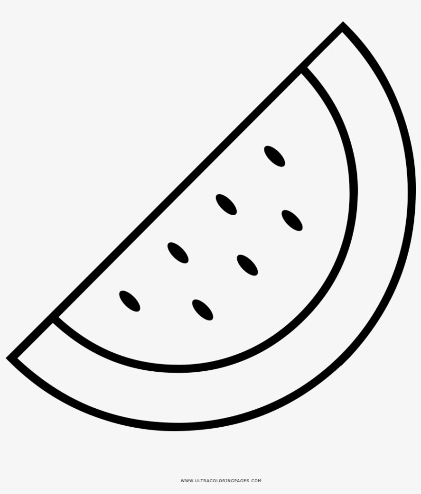 Free Download Sandia Para Colorear Clipart Watermelon - Sandia Dibujo, transparent png #2883127